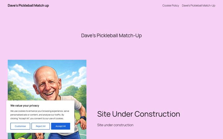 Screenshot of dpm.org.uk