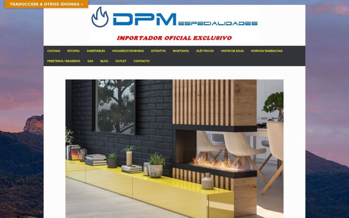 Screenshot di dpmespecialidades.es