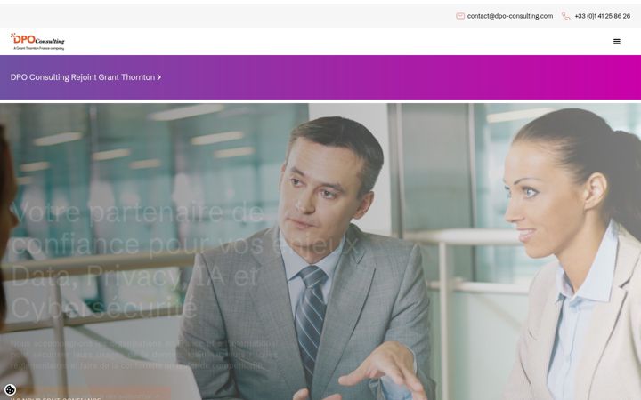 Screenshot of dpo-consulting.fr