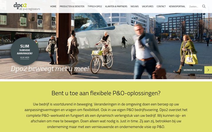 Captura de pantalla de dpo2.nl