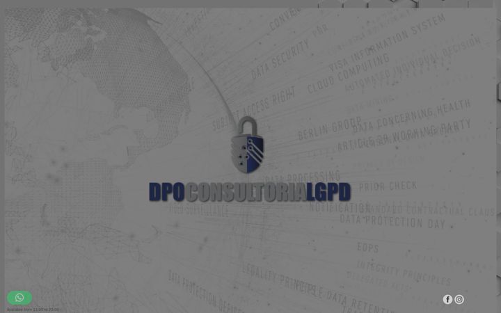 Screenshot van dpoconsultorialgpd.com.br