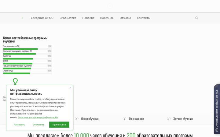 Zrzut ekranu dpoinfo.ru