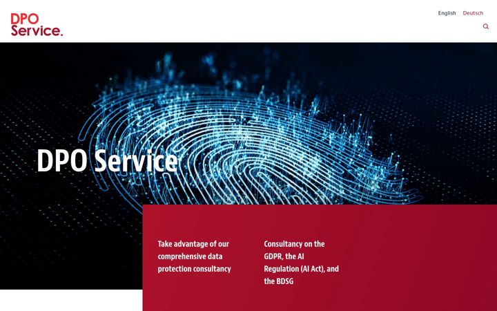 Screenshot of dposervice.de
