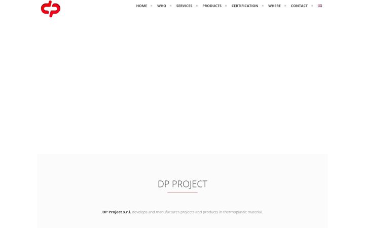 Screenshot of dpproject.it