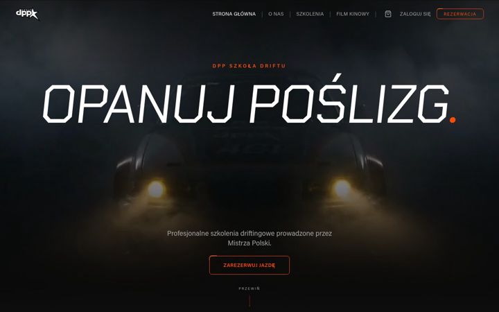Screenshot ta' dppszkoladriftu.pl