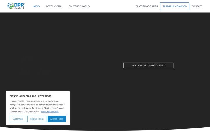 Screenshot van dpragro.com.br