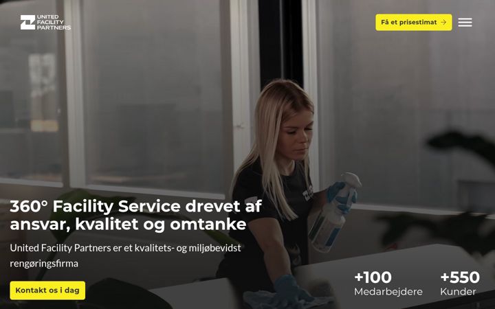 Snímek obrazovky dpren.dk