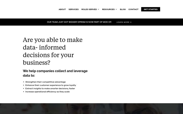 Screenshot of dprism.com