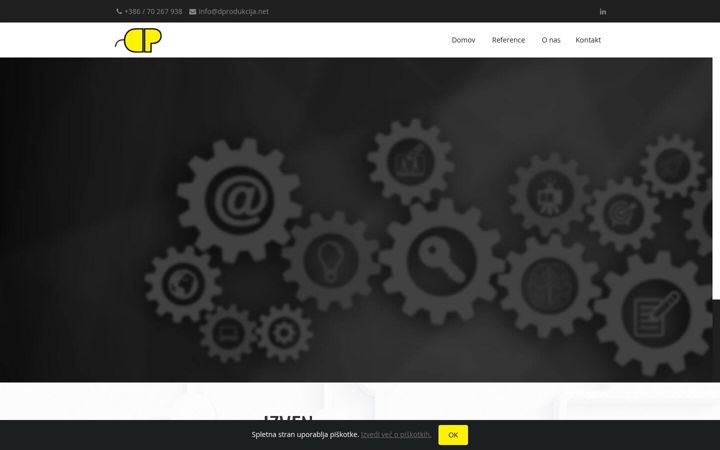 Screenshot of dprodukcija.net