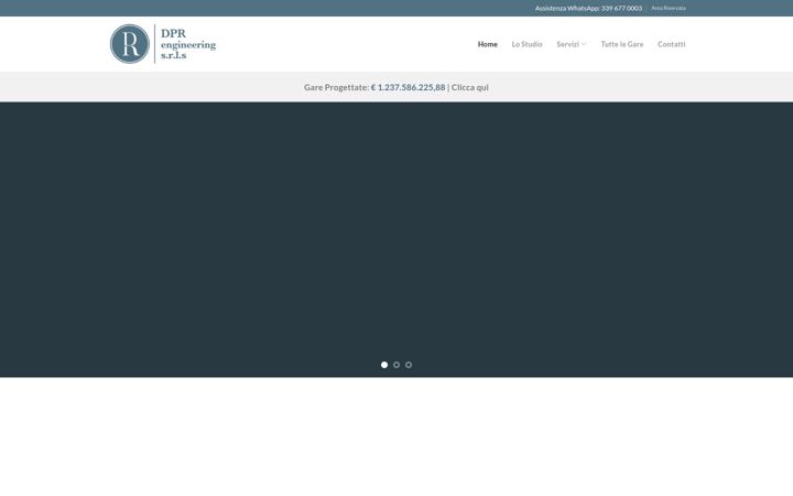 Screenshot of dprprogetti.it
