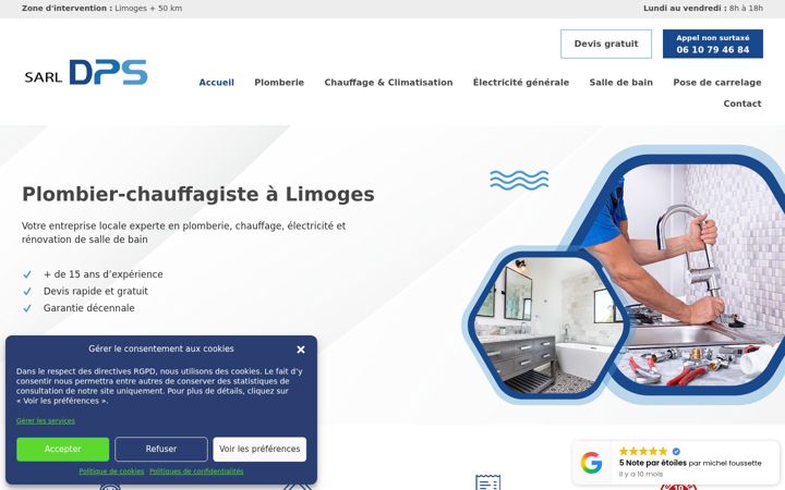 Screenshot of dps-87.com