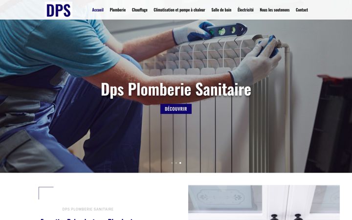 Screenshot of dps-87.fr