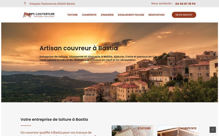 Screenshot of dps-couverture.com