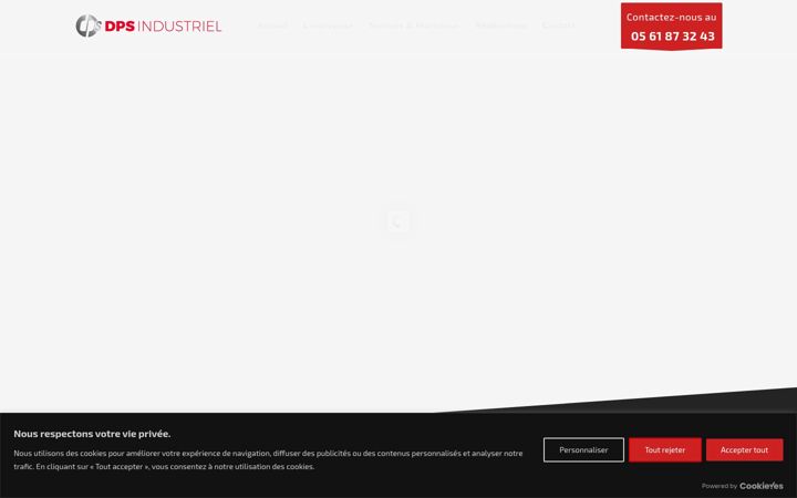 Ekrano kopija dps-industriel.fr