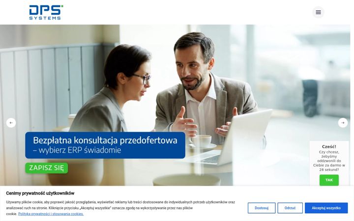 Screenshot ta' dps-systems.pl