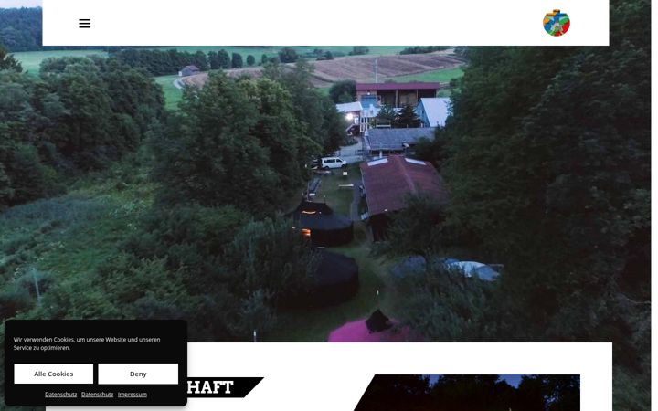 Snímek obrazovky dpsg-cherusker.de
