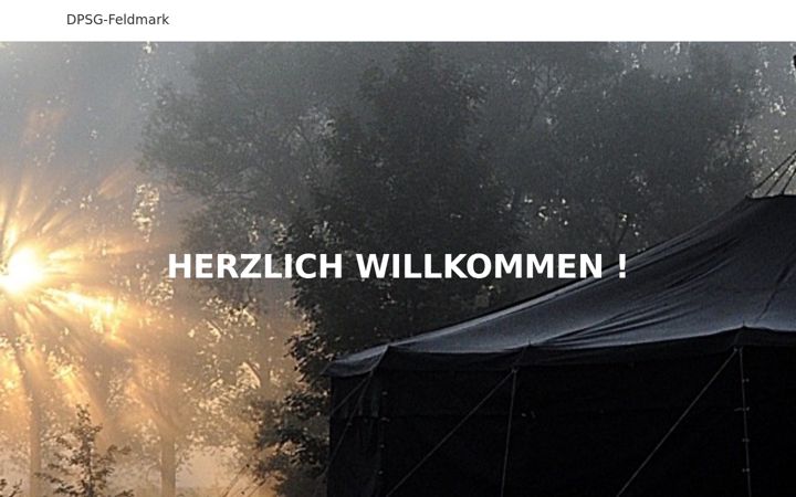 Snímek obrazovky dpsg-feldmark.de