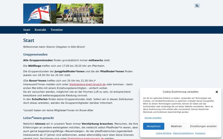 Snímek obrazovky dpsg-koeln-brueck.de