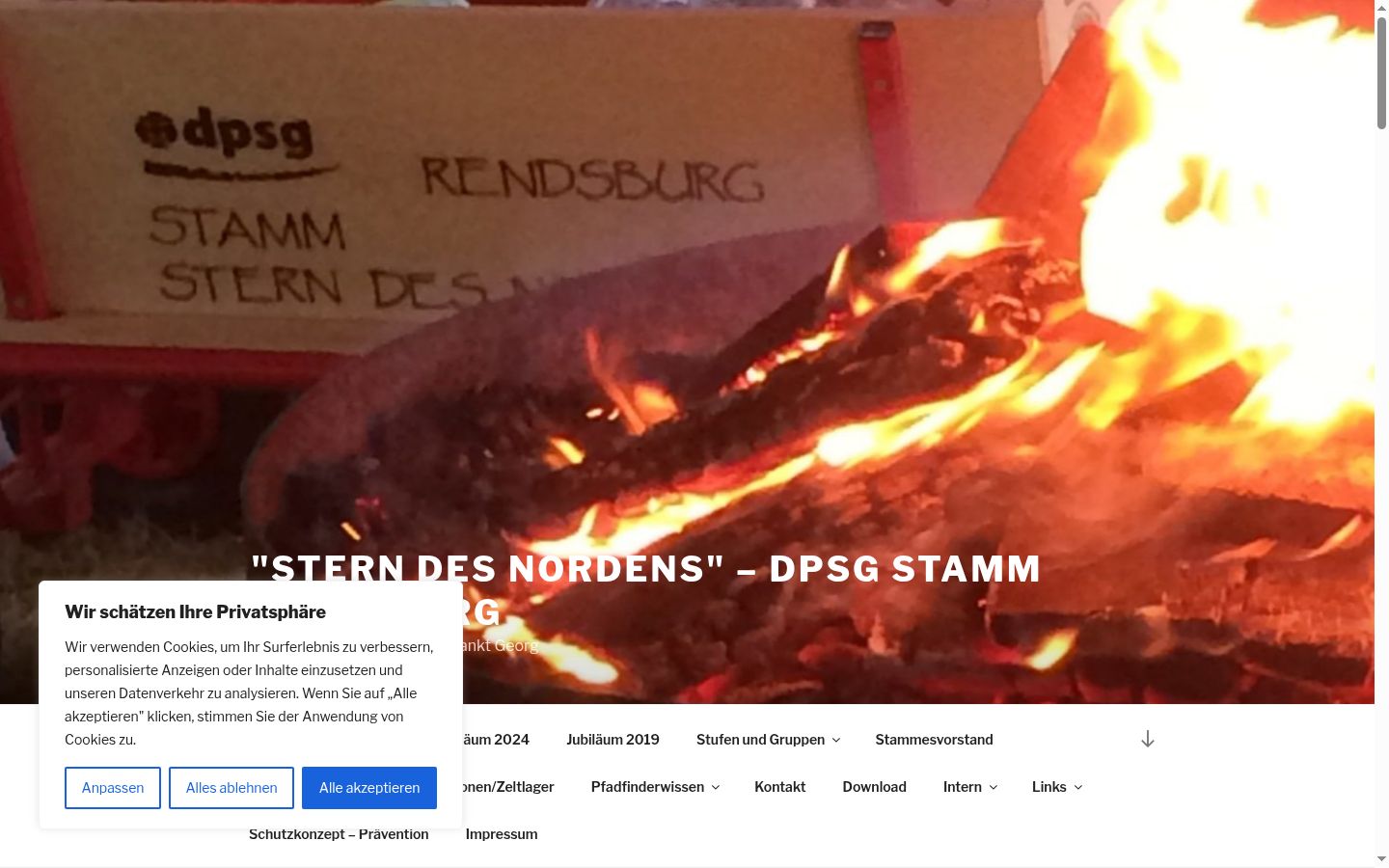 Screenshot tal-banner tal-kunsens muri qabel kwalunkwe interazzjoni