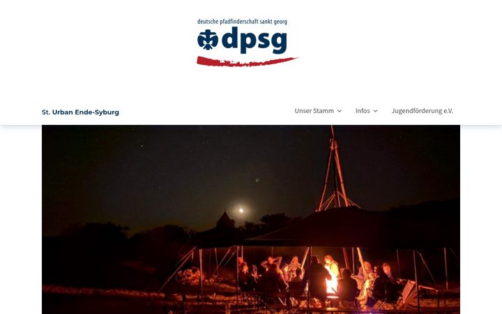 Screenshot of dpsg-st-urban.de