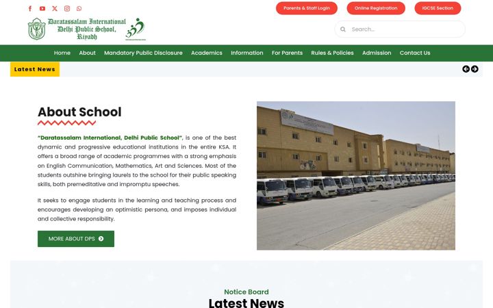 Ekrano kopija dpsriyadh.org