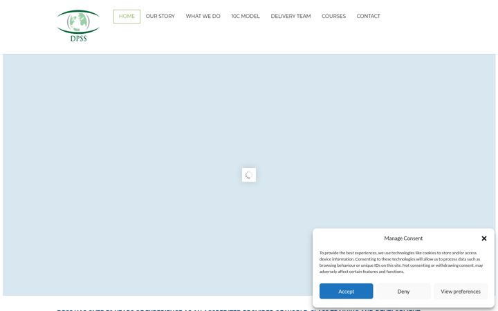 Screenshot of dpss.co.uk