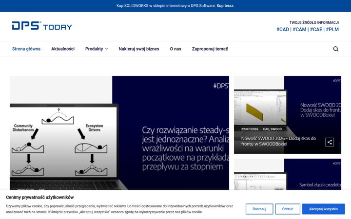 Skærmbillede af dpstoday.pl