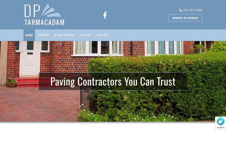 Screenshot of dptarmacadam.com