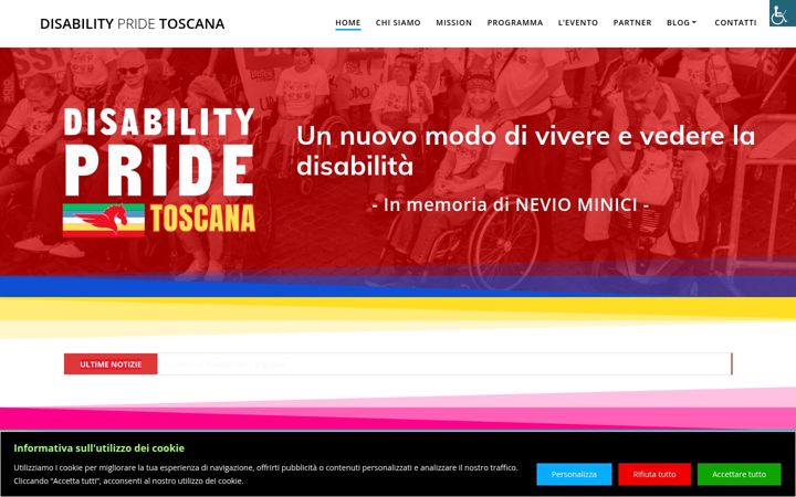 Screenshot of dptoscana.it