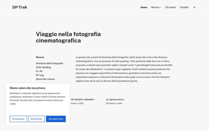 Screenshot of dptrek.it