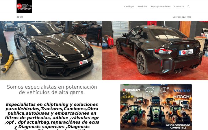 Screenshot of dptuner.es