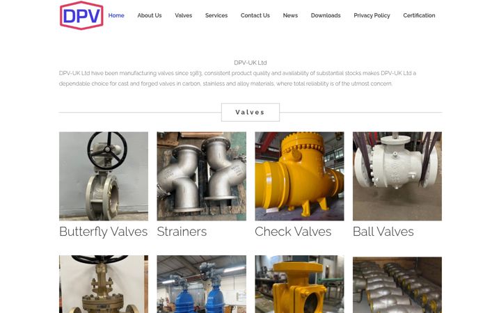Screenshot of dpv-uk.com