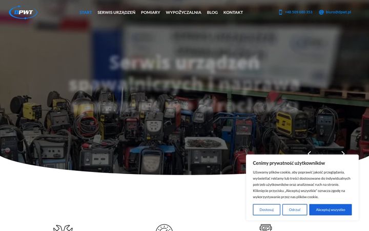 Skærmbillede af dpwt.pl