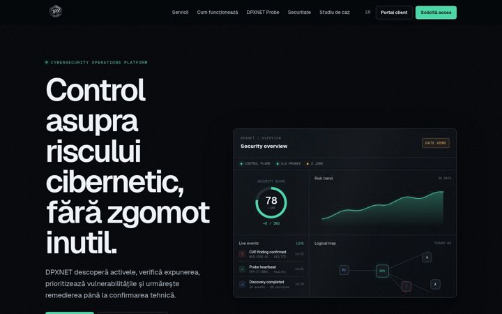Screenshot of dpxnet.ro