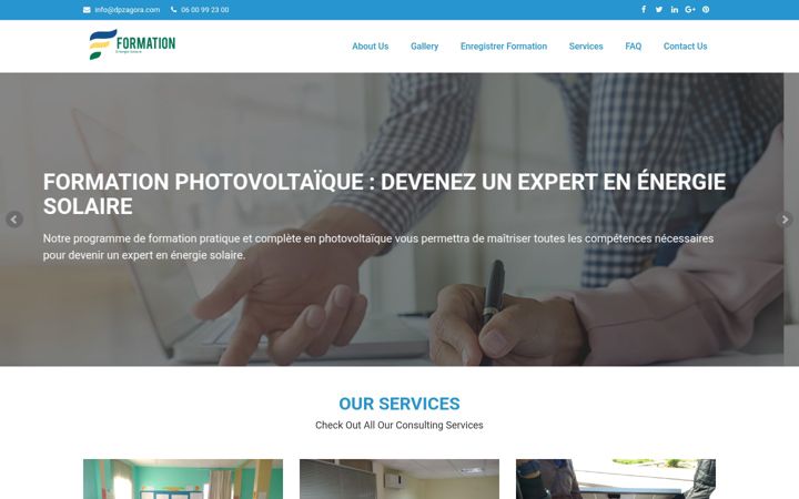 Screenshot of dpzagora.com