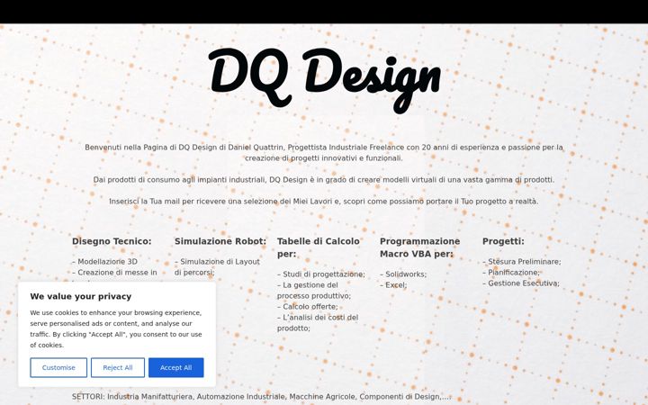 Screenshot of dqdesign.it