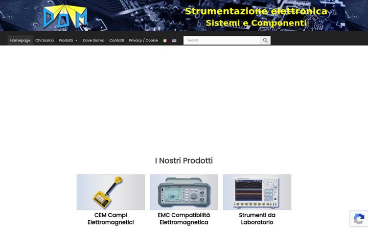 Screenshot of dqm.it