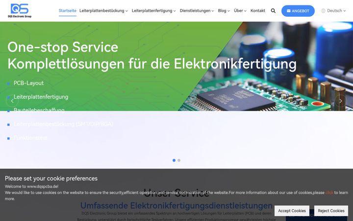 Screenshot of dqspcba.de