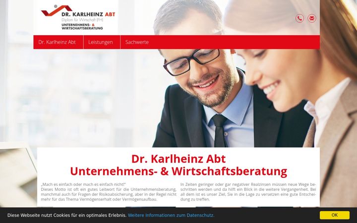 Screenshot of dr-abt.com