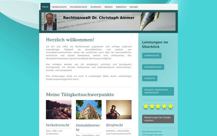 Snímek obrazovky dr-ammer.de