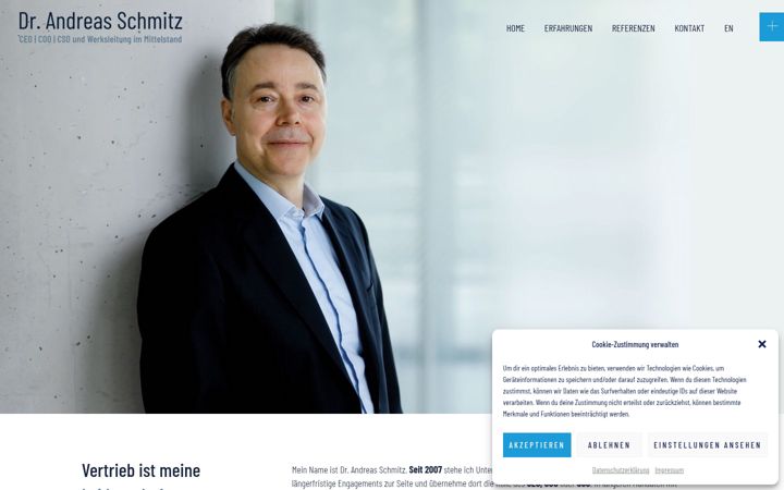 Snímek obrazovky dr-andreas-schmitz.de