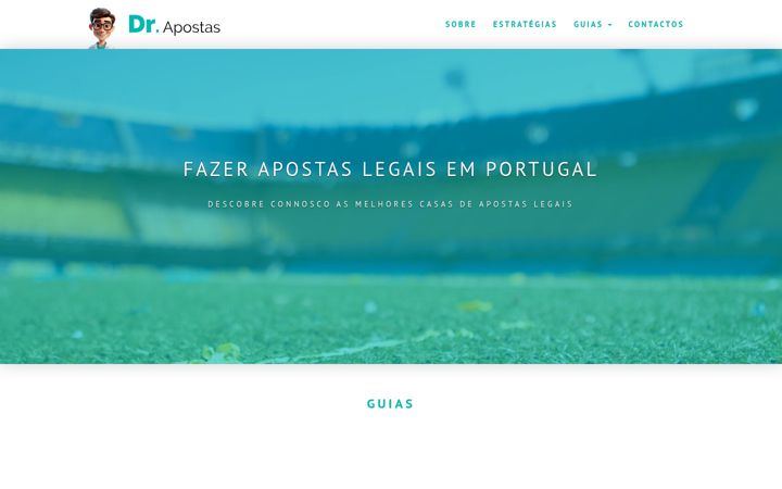 Zrzut ekranu dr-apostas.pt