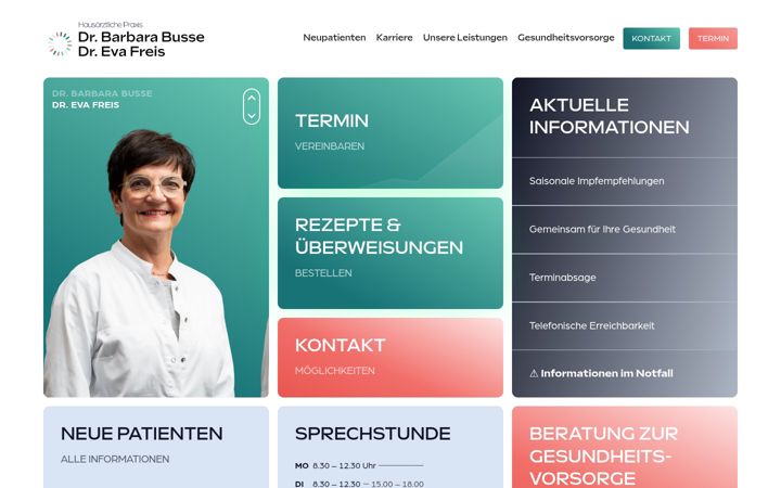 Snímek obrazovky dr-barbara-busse.de
