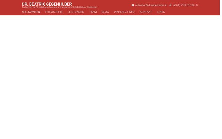 Snímek obrazovky dr-beatrix-gegenhuber.at