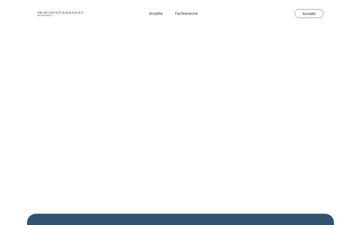Screenshot of dr-beckstein.de