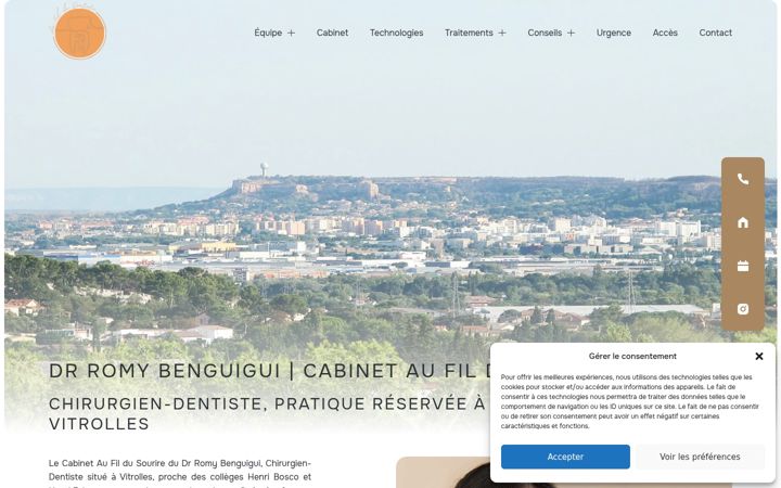 Screenshot of dr-benguigui-vitrolles.fr