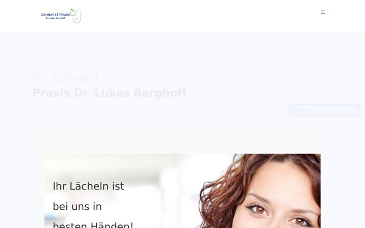 Screenshot ta' dr-berghoff.de