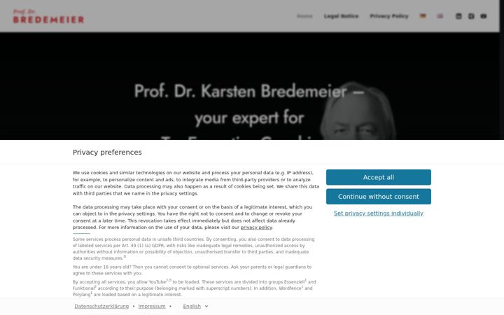 Screenshot of dr-bredemeier.de