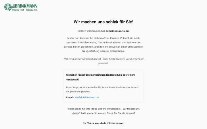 Screenshot of dr-brinkmann.com