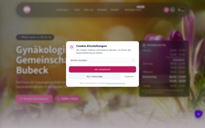 Screenshot of dr-bubeck.de